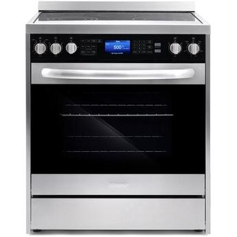 Cosmo COS-305AERC 30 Stainless Steel Electric Range with Convection Oven