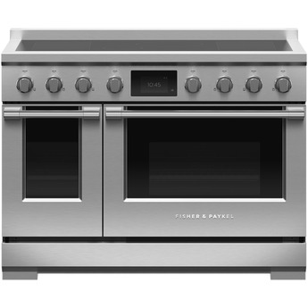 Fisher Paykel RIV3486 Professional Series 48 Inch Smart Freestanding Electric Induction Range Stainless Steel