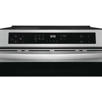 Frigidaire 30 Inch Freestanding Induction Range with 5.3 Cu. Ft. Oven Capacity, Auto Pan Detect, Bridge Element , Hot-Surface Indicator Light, Air Fry, Delay Start, Steam Bake, Steam Clean, Keep Warm Function, Energy Star Certified and ADA Compliant: Stainless Steel — thumbnail 5