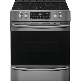 Frigidaire 30" Black Stainless Steel Electric Smoothtop Range with Air Fry - ADA Compliant