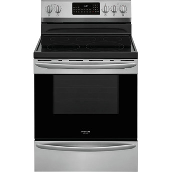 Frigidaire Gallery 30" Stainless Steel Electric Smoothtop Range with Air Fry