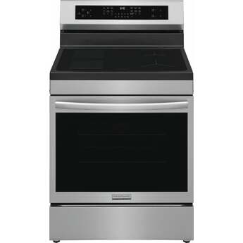 Frigidaire 30 Inch Freestanding Induction Range With 15+ Cooking Modes and Total Convection: Stainless Steel