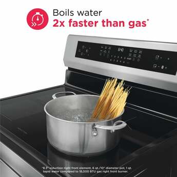 Frigidaire 30 Inch Freestanding Induction Range With 15+ Cooking Modes and Total Convection: Stainless Steel — thumbnail 24