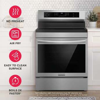 Frigidaire 30 Inch Freestanding Induction Range With 15+ Cooking Modes and Total Convection: Stainless Steel — thumbnail 37