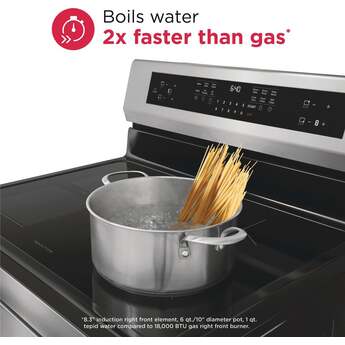Frigidaire 30 Inch Freestanding Induction Range With 15+ Cooking Modes and Total Convection: Stainless Steel — thumbnail 39