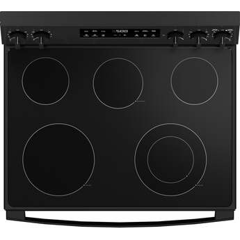 30 Inch Freestanding Electric Range with 5 Smoothtop Elements, 5.3 cu. ft. Oven Capacity, Power Boil™ Burner, Warming Zone, Storage Drawer, Crisp Mode, Sabbath Mode, and Self & Steam Clean: Black — thumbnail 37