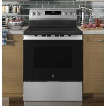 GE GRF500SVSS 30 Inch Freestanding Electric Range Stainless Steel — thumbnail 8