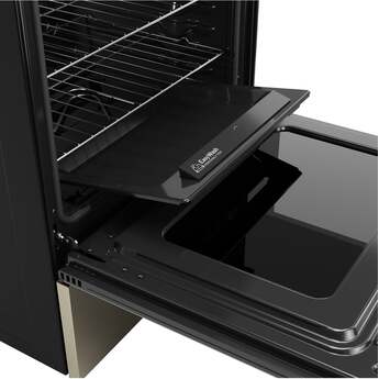 30 Inch Freestanding Electric Smart Range with 5 Smoothtop Elements, 5.3 cu. ft. Convection Oven, Power Boil™ Burner, Warming Zone, Storage Drawer, Air Fry, WiFi, Enhanced Shabbos Mode Built In, and Steam Clean: Slate With Stainless Handle — thumbnail 28