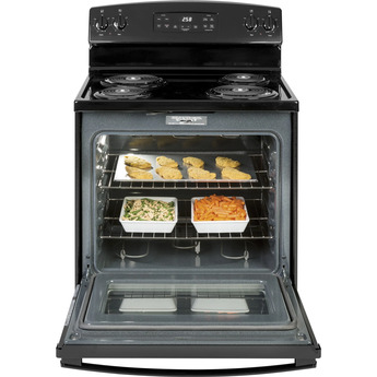 GE 30" Black Electric Self Cleaning Coil Range — thumbnail 9