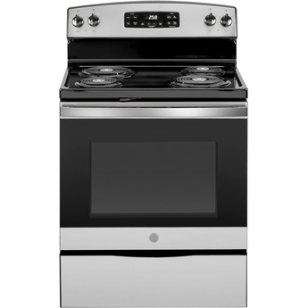GE 30" Stainless Steel Electric Self Cleaning Coil Range