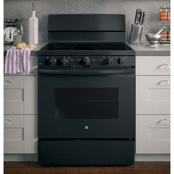 GE 30" Black Electric Smoothtop Range - ADA Compliant with Self Clean — thumbnail 10