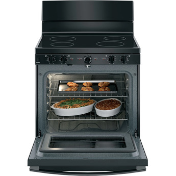 GE 30" Black Electric Smoothtop Range - ADA Compliant with Self Clean — thumbnail 16