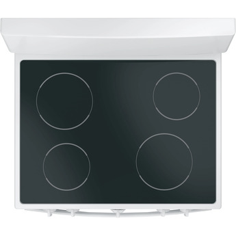 GE 30" White Electric Smoothtop Range - ADA Compliant with Self Clean — thumbnail 13