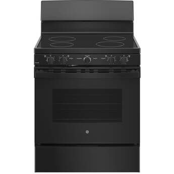 GE JB480DYBB GE Energy Star 30 Free-Standing Electric Radiant Smooth Cooktop Black