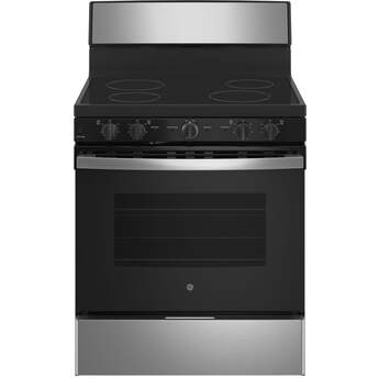 GE JB480SYSS GE Energy Star 30 Free-Standing Electric Radiant Smooth Cooktop Stainless Steel