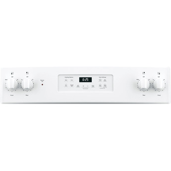 GE 30" White Electric Smoothtop Range — thumbnail 4