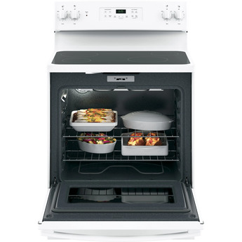 GE 30" White Electric Smoothtop Range — thumbnail 6