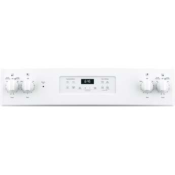 GE 30" White Electric Smoothtop Range with Self Clean — thumbnail 9