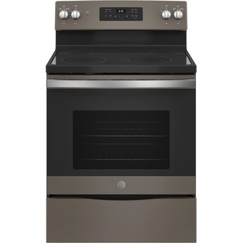 GE 30" Slate Electric Smoothtop Range with Self Clean