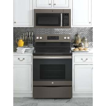 GE 30" Slate Electric Smoothtop Range with Self Clean — thumbnail 12