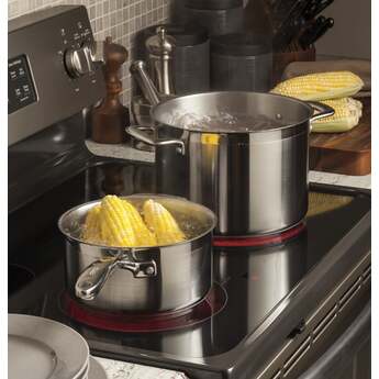 GE 30" Slate Electric Smoothtop Range with Self Clean — thumbnail 7