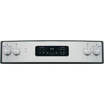 GE 30" Stainless Steel Electric Smoothtop Range with Self Clean — thumbnail 4