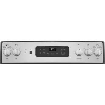 GE 30" 5.3 cu.ft. Fingerprint Resistant Stainless Steel Electric Smoothtop Range — thumbnail 2