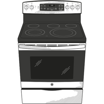 GE 30" 5.3 cu.ft. Fingerprint Resistant Stainless Steel Electric Smoothtop Range — thumbnail 24