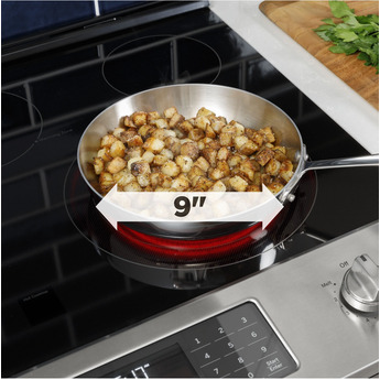 GE 30" 5.3 cu.ft. Fingerprint Resistant Stainless Steel Electric Smoothtop Range — thumbnail 4