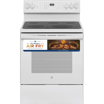 GE JB735DPWW 30 Inch White Electric Convection Freestanding Range — thumbnail 10