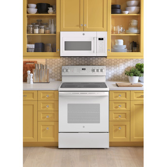 GE JB735DPWW 30 Inch White Electric Convection Freestanding Range — thumbnail 19