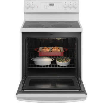 GE JB735DPWW 30 Inch White Electric Convection Freestanding Range — thumbnail 21