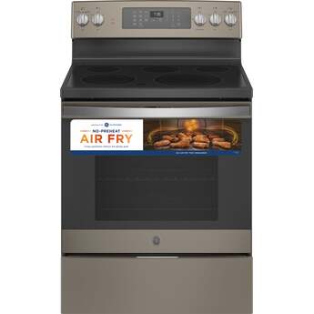 GE JB735EPES 30 Inch Slate Electric Convection Freestanding Range — thumbnail 12