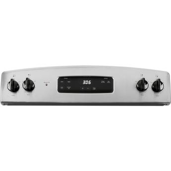 GE 30 Inch Electric Freestanding Range, in Stainless Steel — thumbnail 4