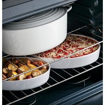 GE 30 Inch Electric Freestanding Range, in Stainless Steel — thumbnail 7