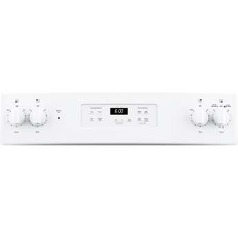 GE 30" White Electric Smoothtop Range — thumbnail 5