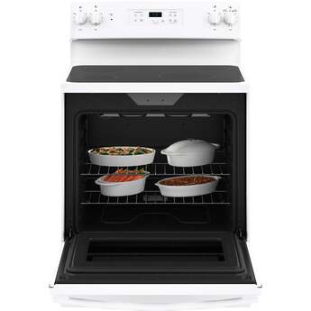 GE 30" White Electric Smoothtop Range — thumbnail 9