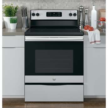 GE 30" Stainless Steel Electric Smoothtop Range — thumbnail 5