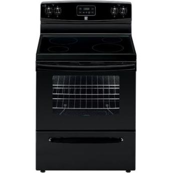 Kenmore 93019 30 Inch Black Electric Freestanding Range With