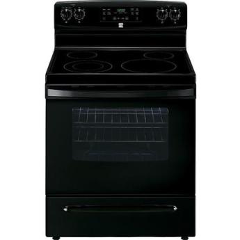 Kenmore 94179 30 Inch Black Electric Freestanding Range With