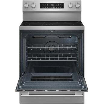 KitchenAid 30 Inch 5.3 Cu. Ft. Smart Freestanding Electric Range with Convection Cooking Modes: Stainless Steel — thumbnail 11