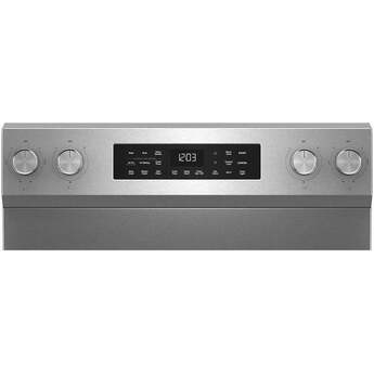 KitchenAid 30 Inch 5.3 Cu. Ft. Smart Freestanding Electric Range with Convection Cooking Modes: Stainless Steel — thumbnail 12