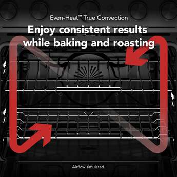 KitchenAid 48 Inch Freestanding Commercial-Style Induction Range with 6 Elements, Chrome-Infused Electric Griddle, 6.3 cu. ft. Total Capacity, Even-Heat™ True Convection, SatinGlide™ Roll-Out Extension Rack, Sabbath Mode, and Star-K Certified: Stainless Steel — thumbnail 13