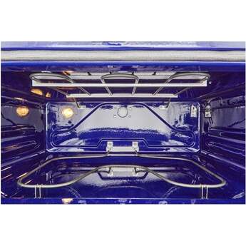 LG 30 Inch Double Electric Oven Range with 5 Radiant Heating Elements, 7.3 cu. ft. Total Capacity, ProBake Convection, Air Fry, Delay Bake, EasyClean, SmoothTouch® Glass Controls, UltraHeat Power Element, and ENERGY STAR® Certified: Stainless Steel — thumbnail 7