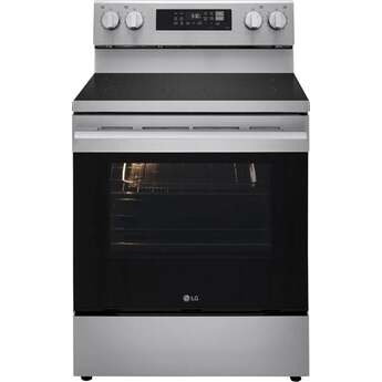 LG 6.3 cu. ft. Smart Wi-Fi Enabled ProBake Convection Electric Range with Air Fry & EasyClean: Stainless Steel — thumbnail 10