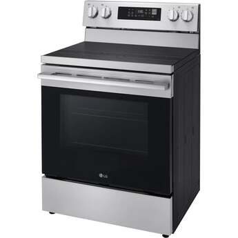 LG 6.3 cu. ft. Smart Wi-Fi Enabled ProBake Convection Electric Range with Air Fry & EasyClean: Stainless Steel — thumbnail 11