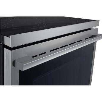 LG 30 Inch Electric Smart Range with 5 Radiant Elements, 6.3 cu. ft. Capacity, ProBake Convection®, Air Fry, ThinQ®, UltraHeat™, EasyClean®, InstaView®, Storage Drawer, Sabbath Mode, and ENERGY STAR® Certified: Stainless Steel — thumbnail 14