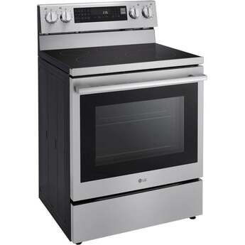 LG 30 Inch Electric Smart Range with 5 Radiant Elements, 6.3 cu. ft. Capacity, ProBake Convection®, Air Fry, ThinQ®, UltraHeat™, EasyClean®, InstaView®, Storage Drawer, Sabbath Mode, and ENERGY STAR® Certified: Stainless Steel — thumbnail 15