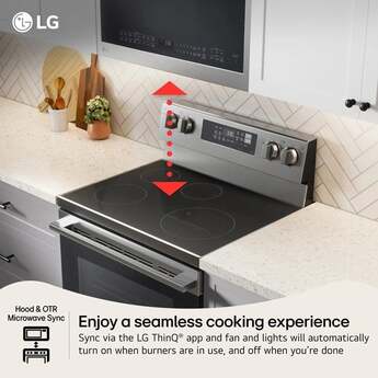 LG 30 Inch Freestanding 6.3 Cu. Ft. Smart Induction Range With Probake Convection With Easyclean, Wi-Fi Enabled, And Airfry, Edge-To-Edge Cooktop, ThinQ, And Energy Star Rating: Stainless Steel — thumbnail 41