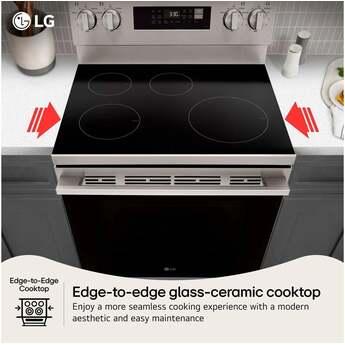 LG 30 Inch Freestanding 6.3 Cu. Ft. Smart Induction Range With Probake Convection With Easyclean, Wi-Fi Enabled, And Airfry, Edge-To-Edge Cooktop, ThinQ, And Energy Star Rating: Stainless Steel — thumbnail 43